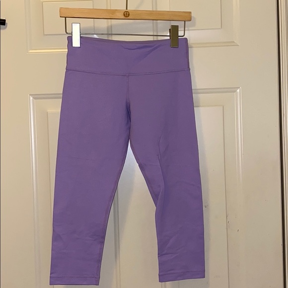🍋 Lululemon Purple Leggings Size 4 - Picture 1 of 6